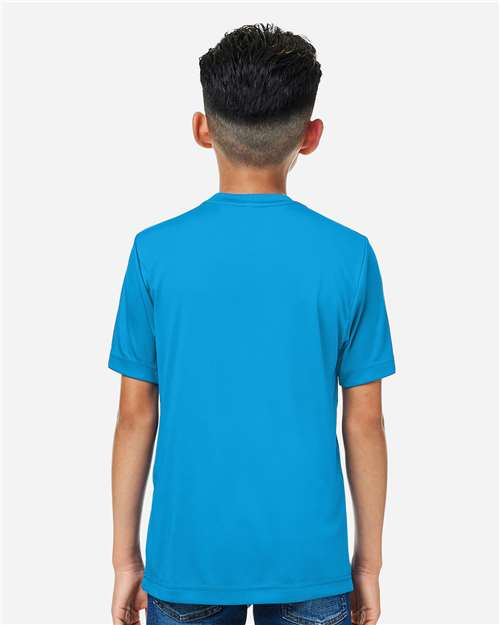 Core365 Youth Capital Performance T-Shirt - CE10Y Electric Blue