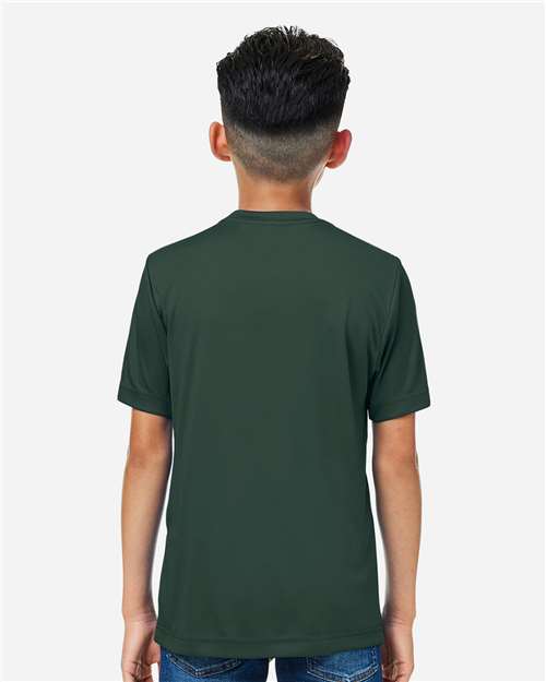 Core365 Youth Capital Performance T-Shirt - CE10Y Forest