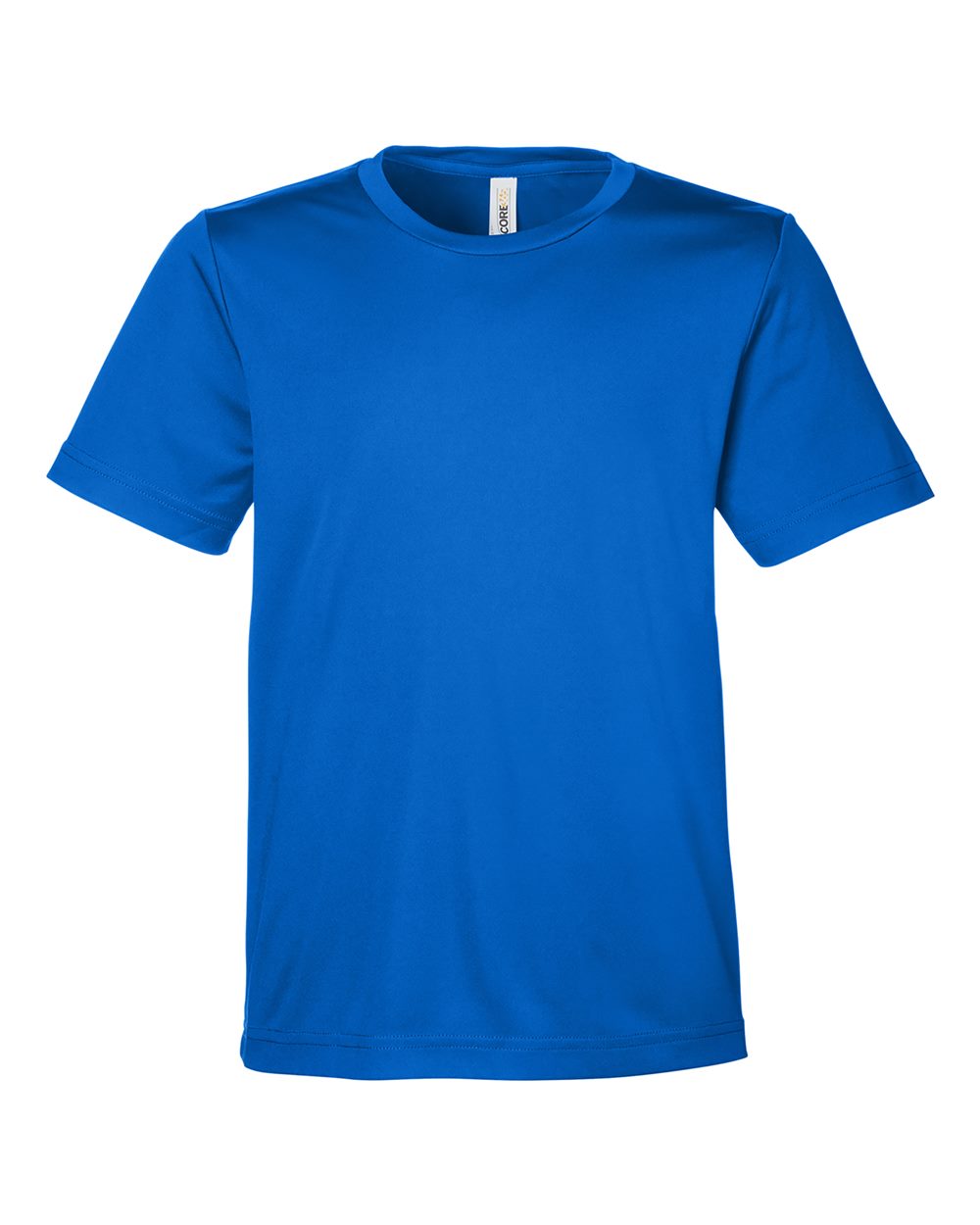 Core365 Youth Capital Performance T-Shirt - CE10Y True Royal