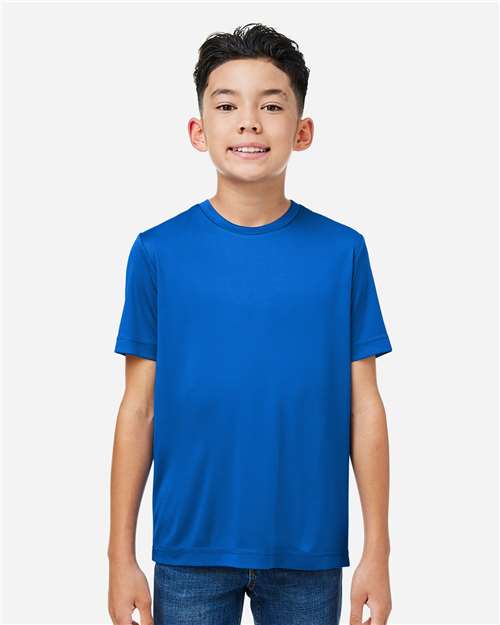 Core365 Youth Capital Performance T-Shirt - CE10Y True Royal