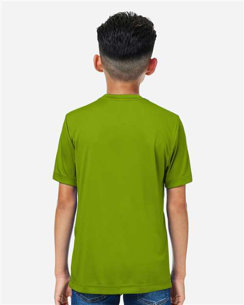Core365 Youth Capital Performance T-Shirt - CE10Y Acid Green
