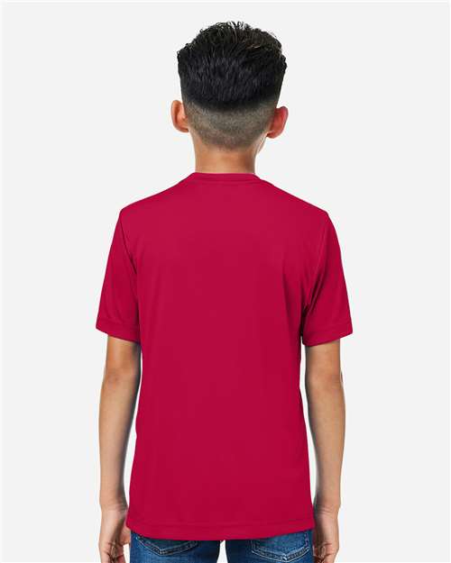 Core365 Youth Capital Performance T-Shirt - CE10Y Classic Red