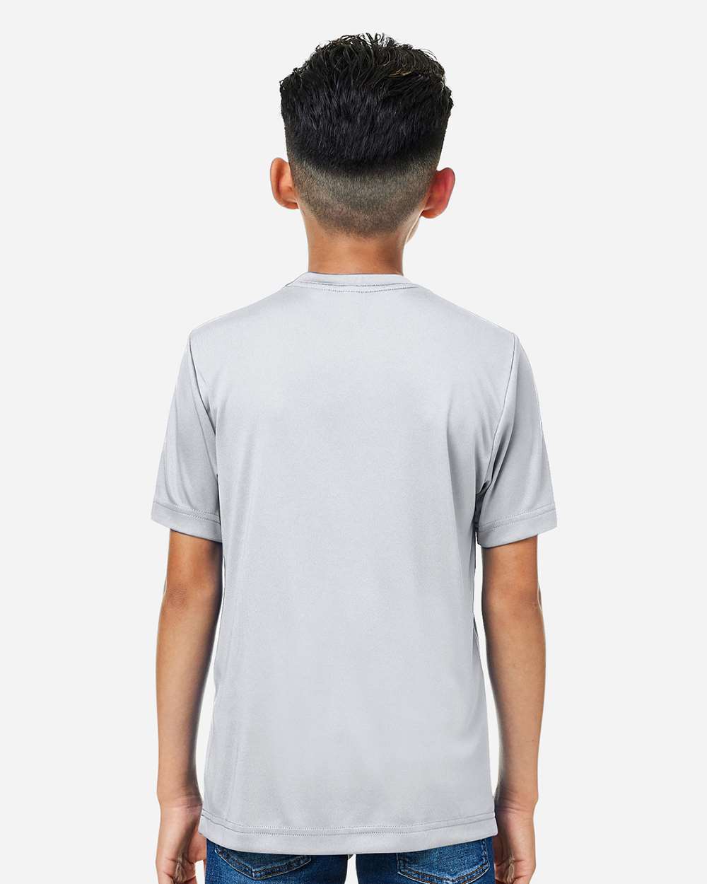 Core365 Youth Capital Performance T-Shirt - CE10Y Platinum