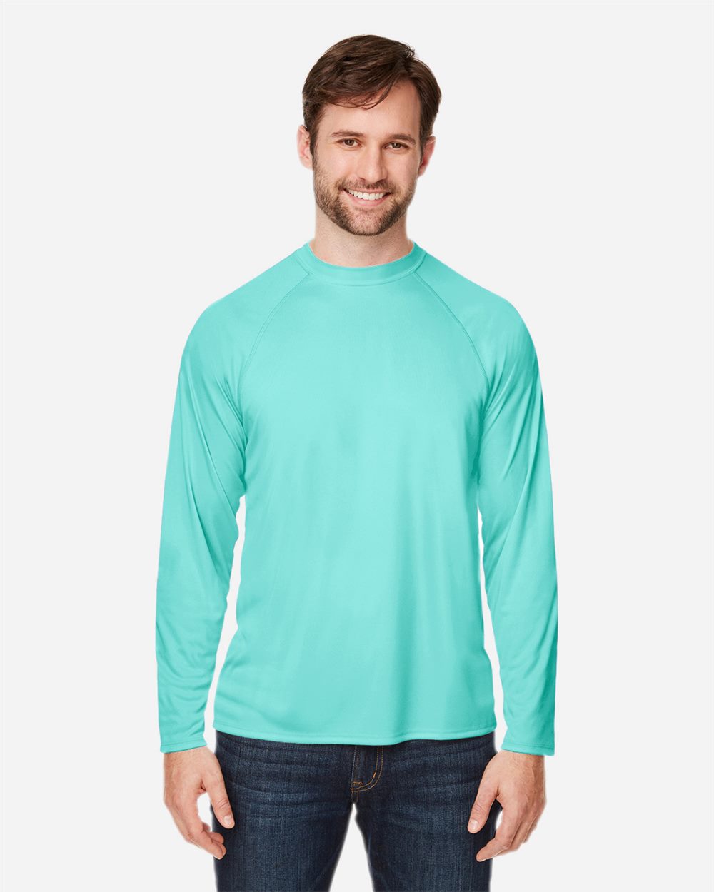 Champion Unisex Ultra UVP™ Marina Raglan Long Sleeve T-Shirt - CE110