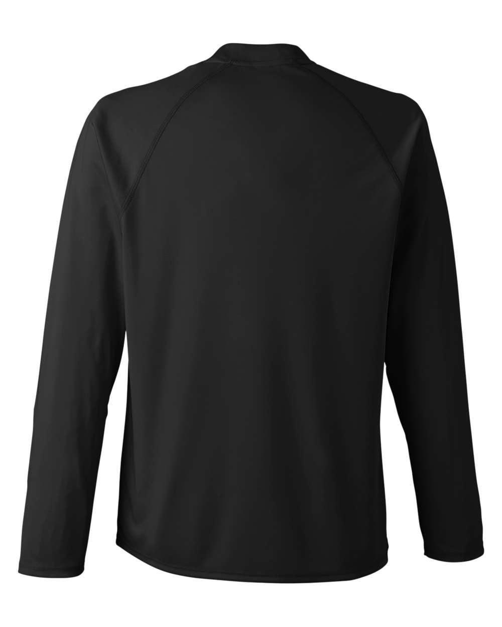 Core365 Unisex Ultra UVP™ Marina Raglan Long Sleeve T-Shirt - CE110 Black