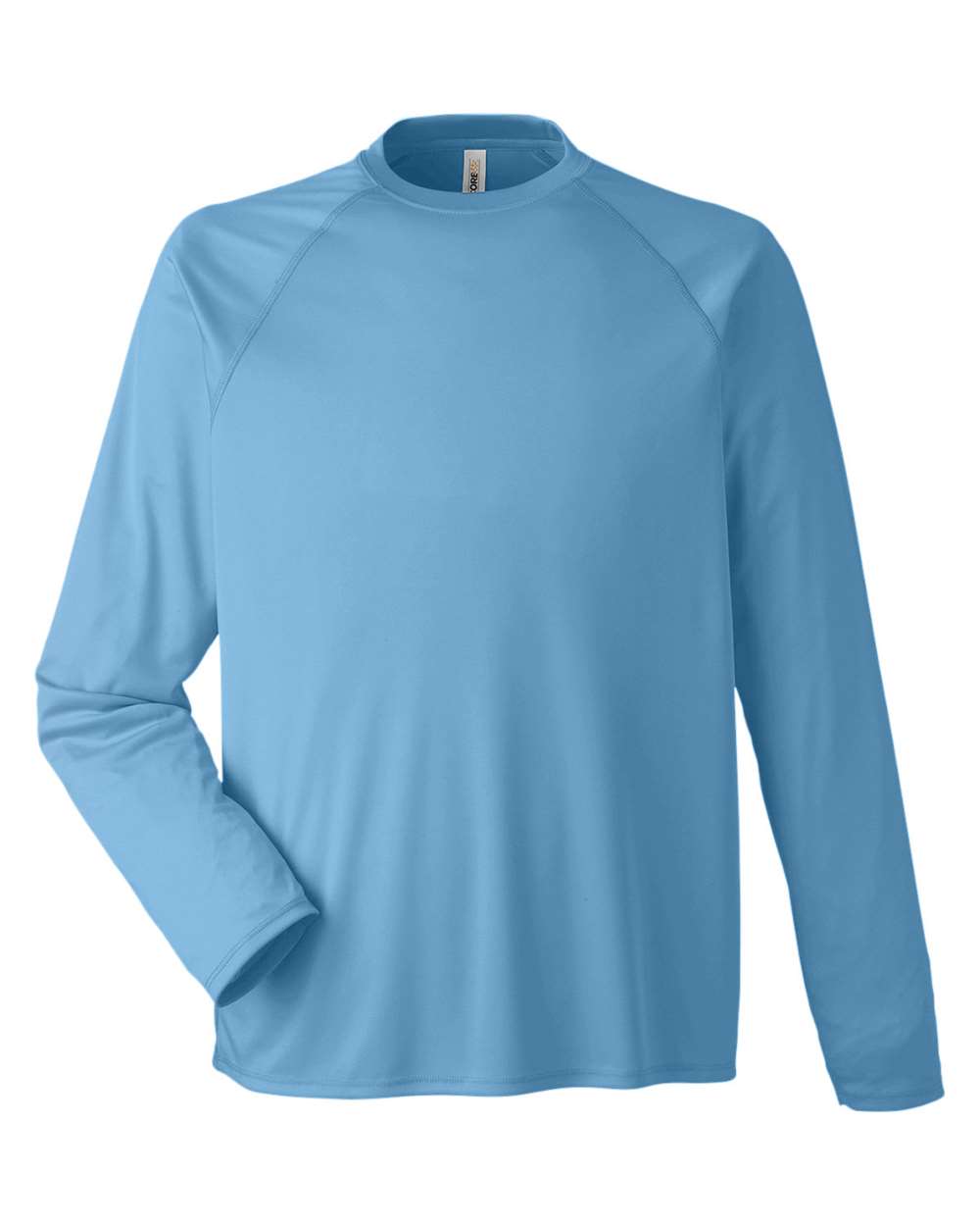Core365 Unisex Ultra UVP™ Marina Raglan Long Sleeve T-Shirt - CE110 Columbia Blue