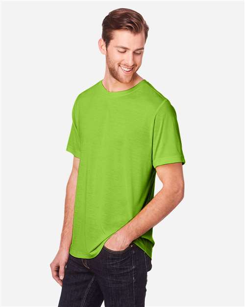 Core365 Unisex Fusion ChromaSoft™ Performance T-Shirt - CE111 Acid Green