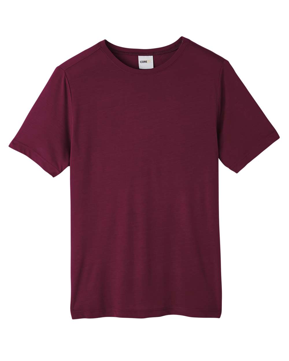 Core365 Unisex Fusion ChromaSoft™ Performance T-Shirt - CE111 Burgundy