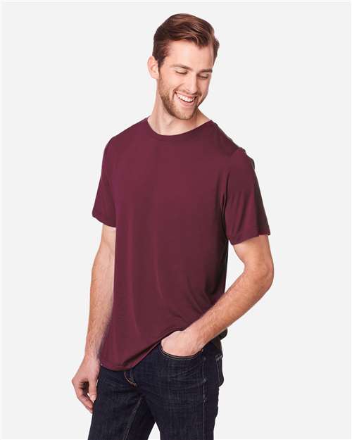 Core365 Unisex Fusion ChromaSoft™ Performance T-Shirt - CE111 Burgundy