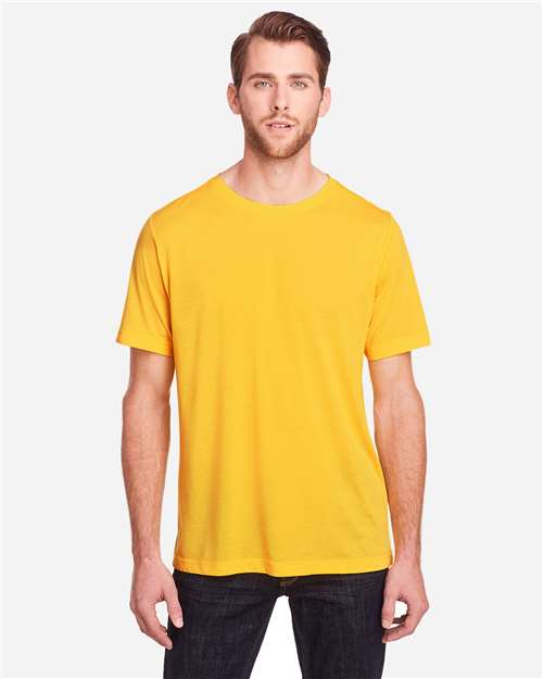 Core365 Unisex Fusion ChromaSoft™ Performance T-Shirt - CE111 Campus Gold