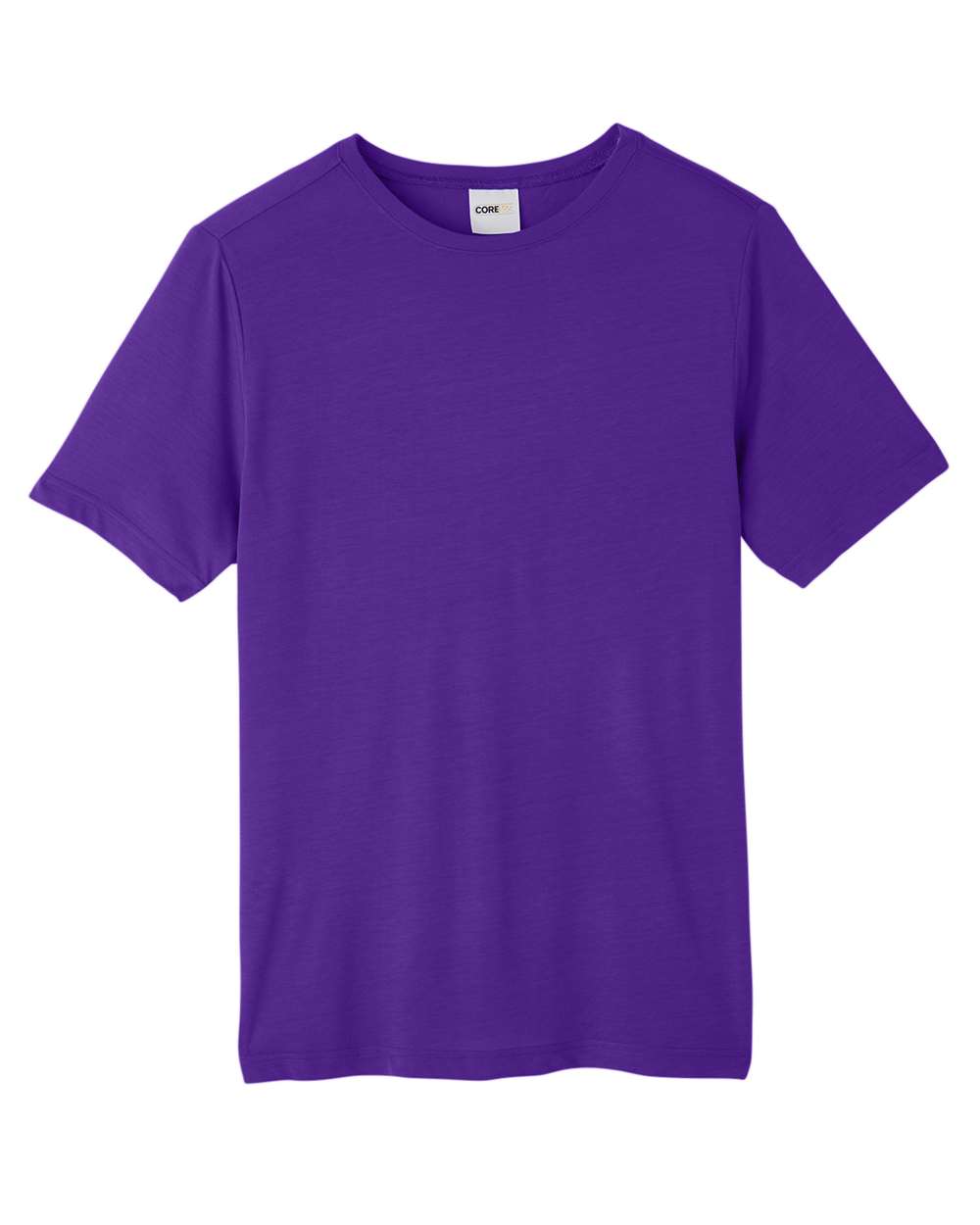 Core365 Unisex Fusion ChromaSoft™ Performance T-Shirt - CE111 Campus Purple