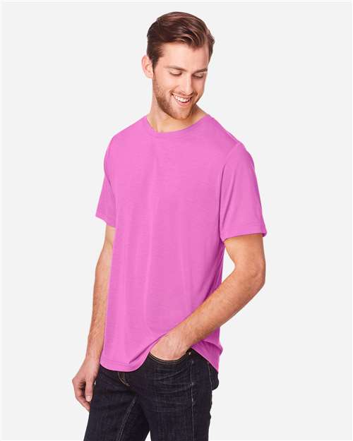 Core365 Unisex Fusion ChromaSoft™ Performance T-Shirt - CE111 Charity Pink