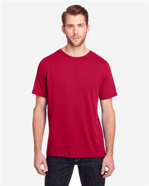 Core365 Unisex Fusion ChromaSoft™ Performance T-Shirt - CE111 Classic Red
