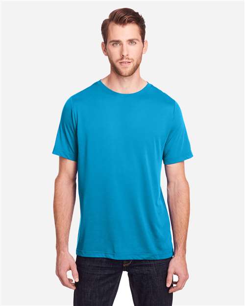 Core365 Unisex Fusion ChromaSoft™ Performance T-Shirt - CE111 Electric Blue