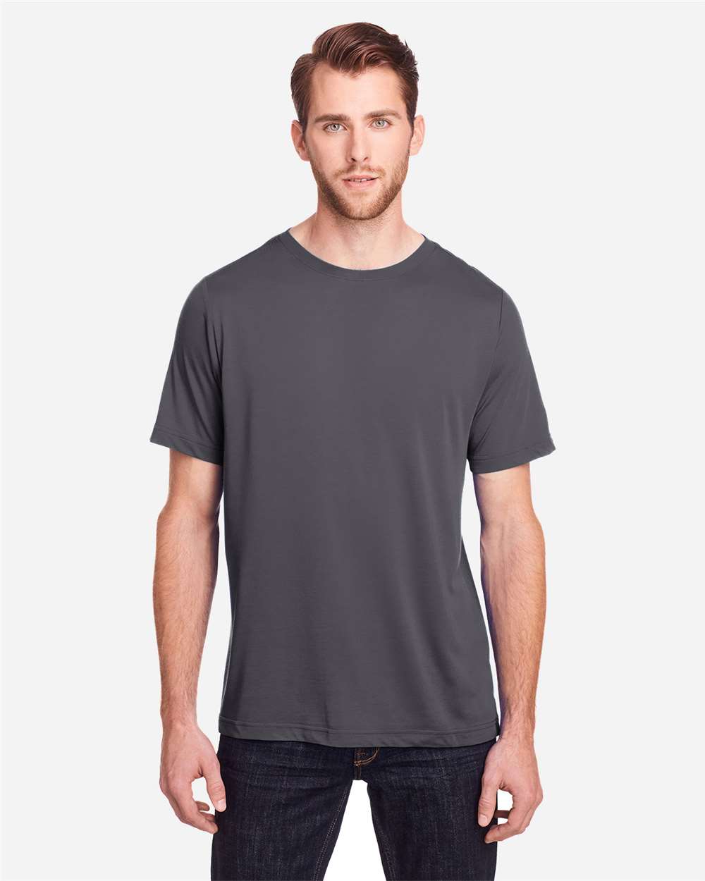 Core365 Unisex Fusion ChromaSoft™ Performance T-Shirt - CE111 Carbon