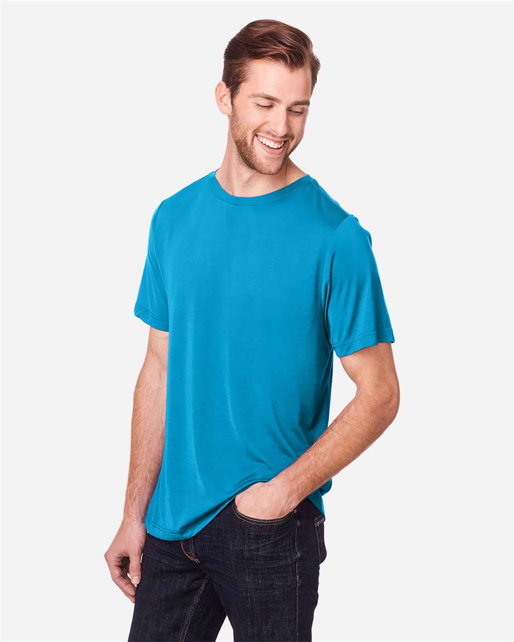 Core365 Unisex Fusion ChromaSoft™ Performance T-Shirt - CE111 Electric Blue