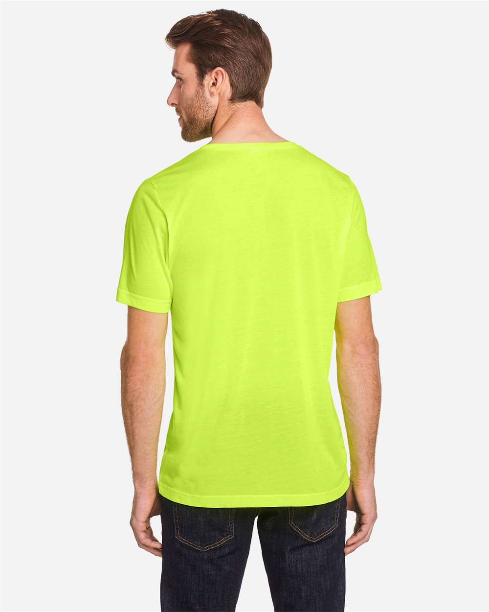 Core365 Unisex Fusion ChromaSoft™ Performance T-Shirt - CE111 Safety Yellow