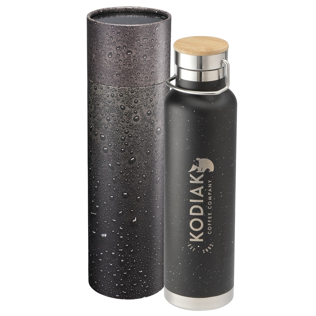 Speckled Thor Bottle 22oz With Cylindrical Box - 1626-82 Black
