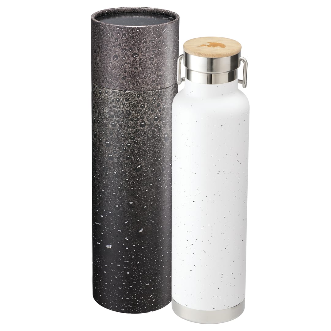 Speckled Thor Bottle 22oz With Cylindrical Box - 1626-82 White