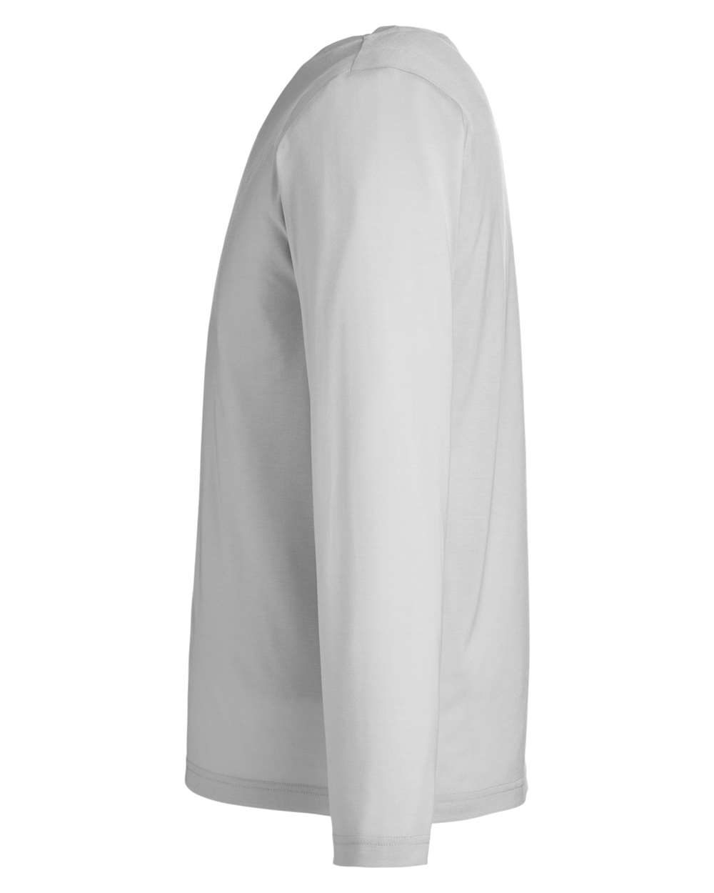 Core365 Unisex Fusion ChromaSoft™ Performance Long Sleeve T-Shirt - CE111L Platinum