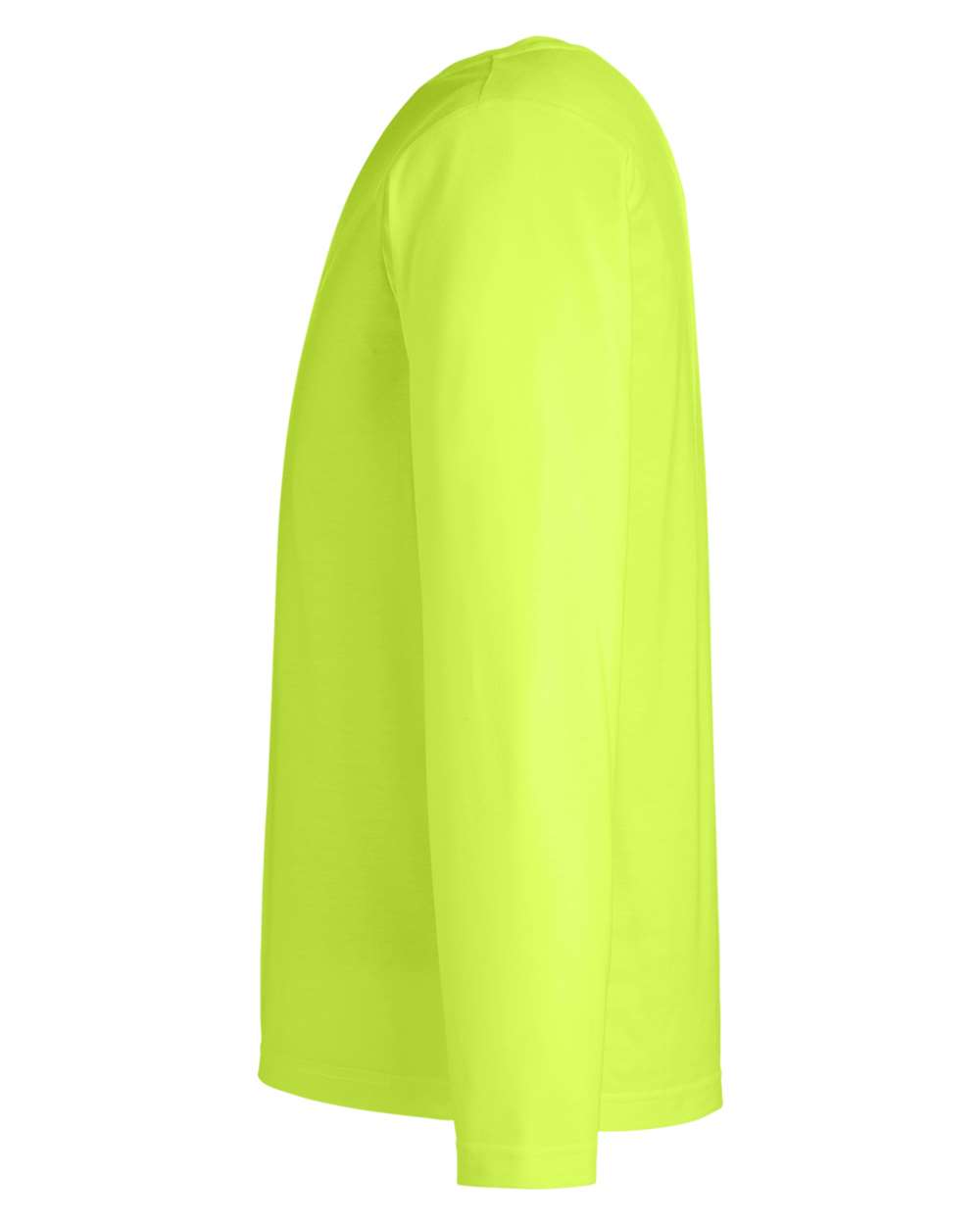 Core365 Unisex Fusion ChromaSoft™ Performance Long Sleeve T-Shirt - CE111L Safety Yellow