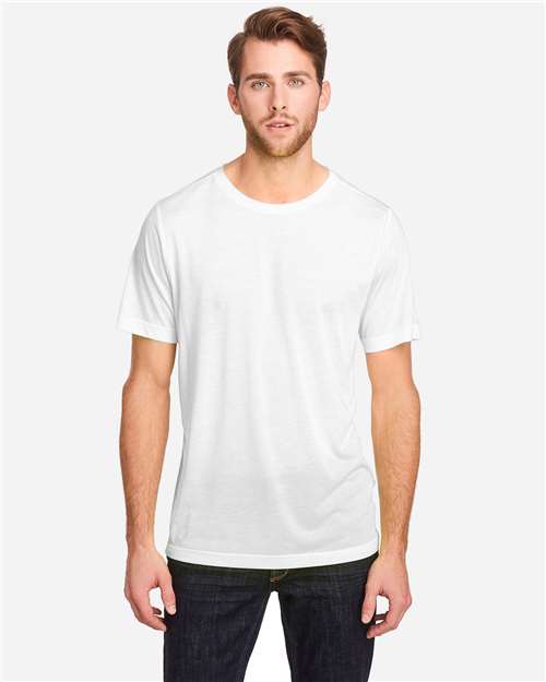 Core365 Unisex Tall Fusion ChromaSoft™ Performance T-Shirt - CE111T White