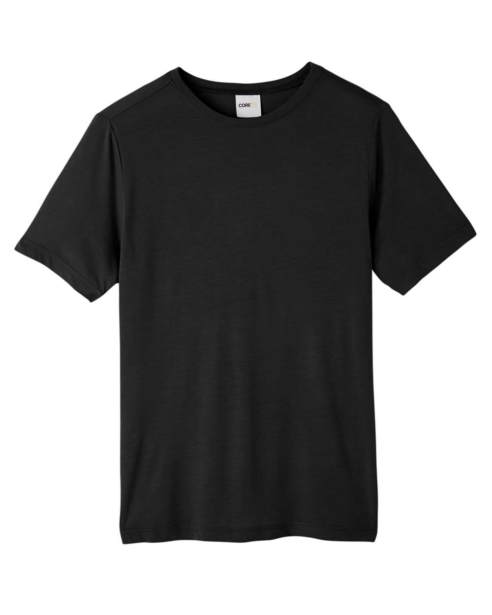 Core365 Unisex Tall Fusion ChromaSoft™ Performance T-Shirt - CE111T Black