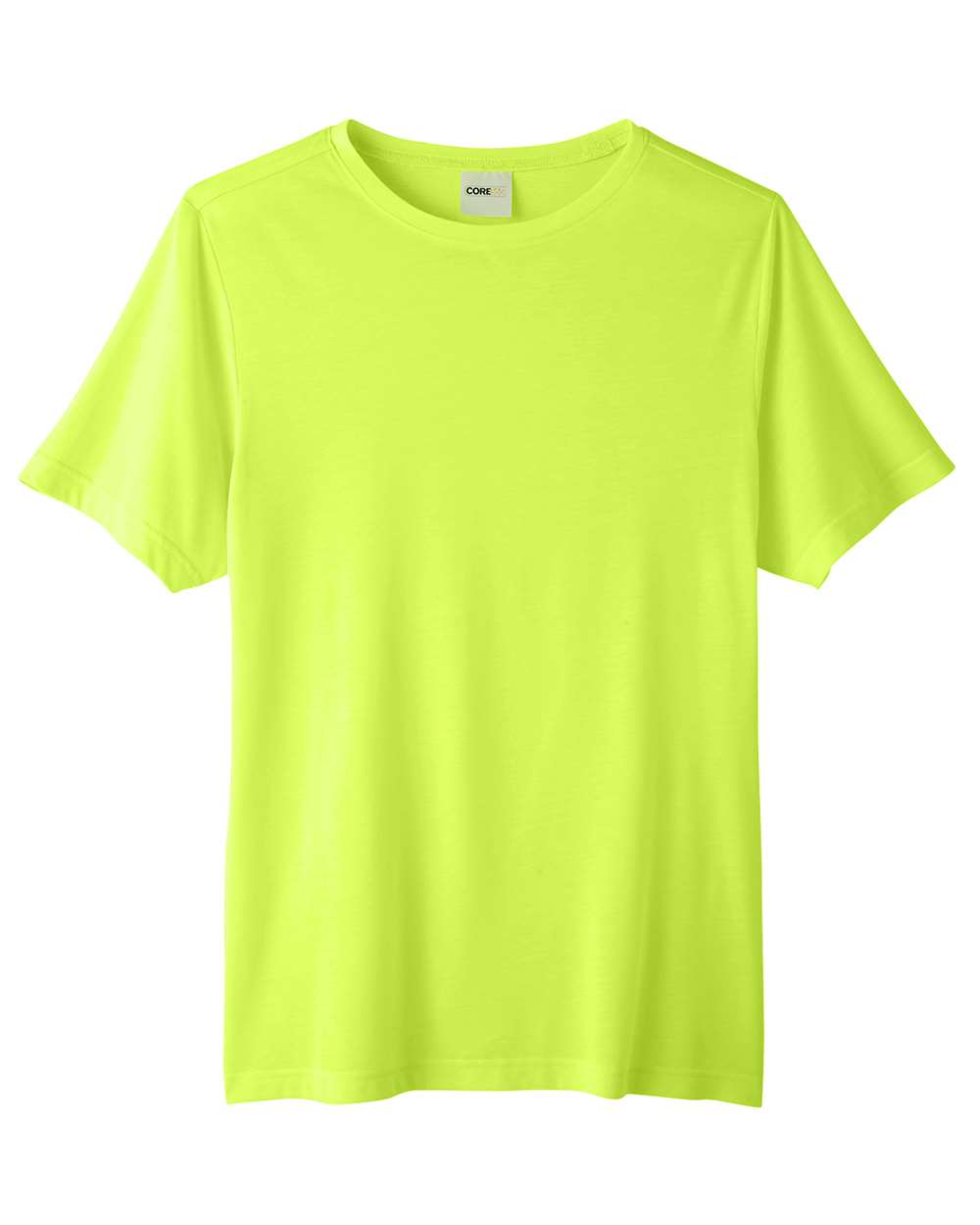 Core365 Unisex Tall Fusion ChromaSoft™ Performance T-Shirt - CE111T Safety Yellow