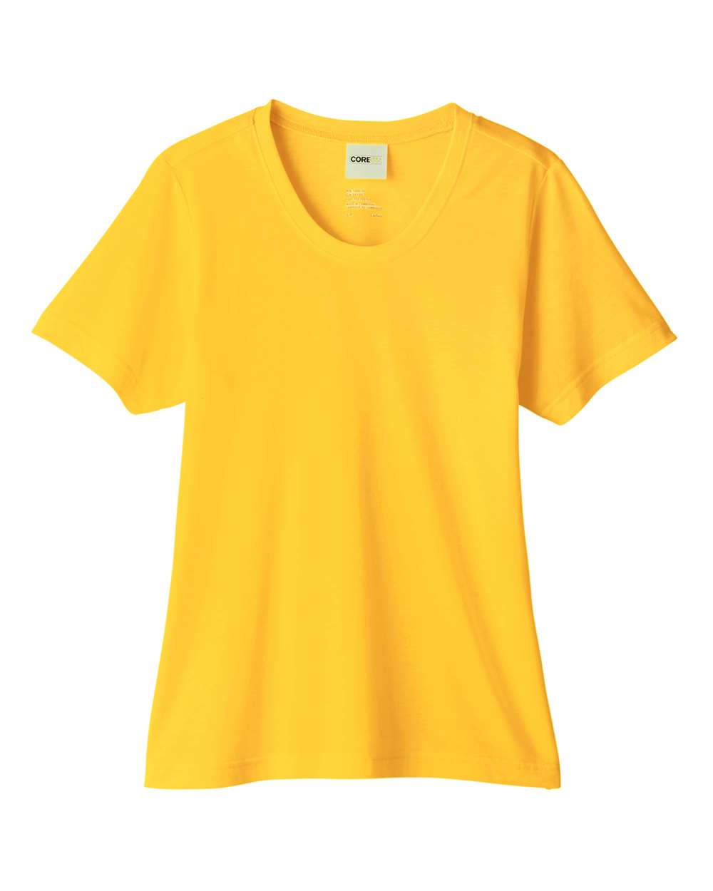 Core365 Women's Fusion ChromaSoft™ Performance T-Shirt - CE111W Campus Gold