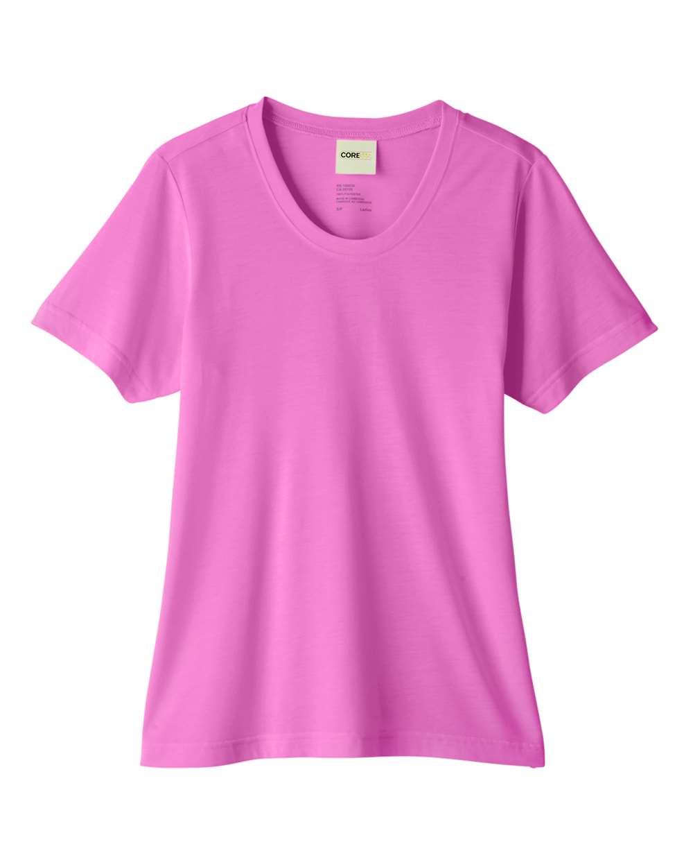 Core365 Women's Fusion ChromaSoft™ Performance T-Shirt - CE111W Charity Pink