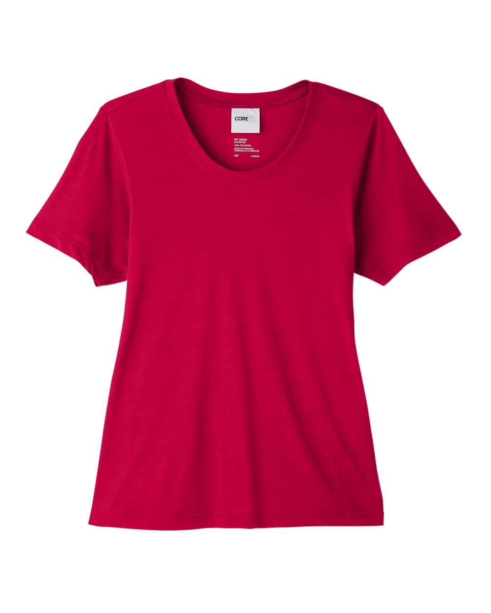Core365 Women's Fusion ChromaSoft™ Performance T-Shirt - CE111W Classic Red