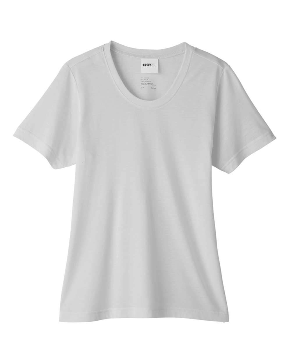 Core365 Women's Fusion ChromaSoft™ Performance T-Shirt - CE111W Platinum