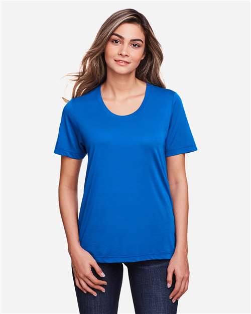 Core365 Women's Fusion ChromaSoft™ Performance T-Shirt - CE111W True Royal