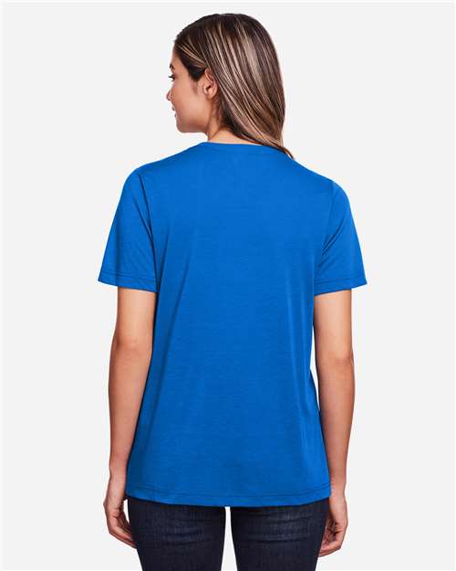 Core365 Women's Fusion ChromaSoft™ Performance T-Shirt - CE111W True Royal