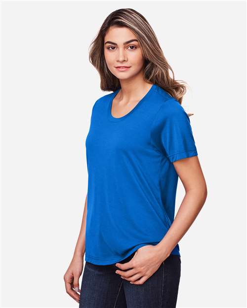 Core365 Women's Fusion ChromaSoft™ Performance T-Shirt - CE111W True Royal