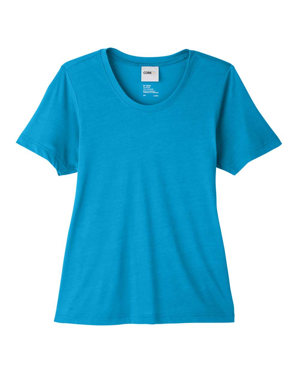 Core365 Women's Fusion ChromaSoft™ Performance T-Shirt - CE111W Electric Blue