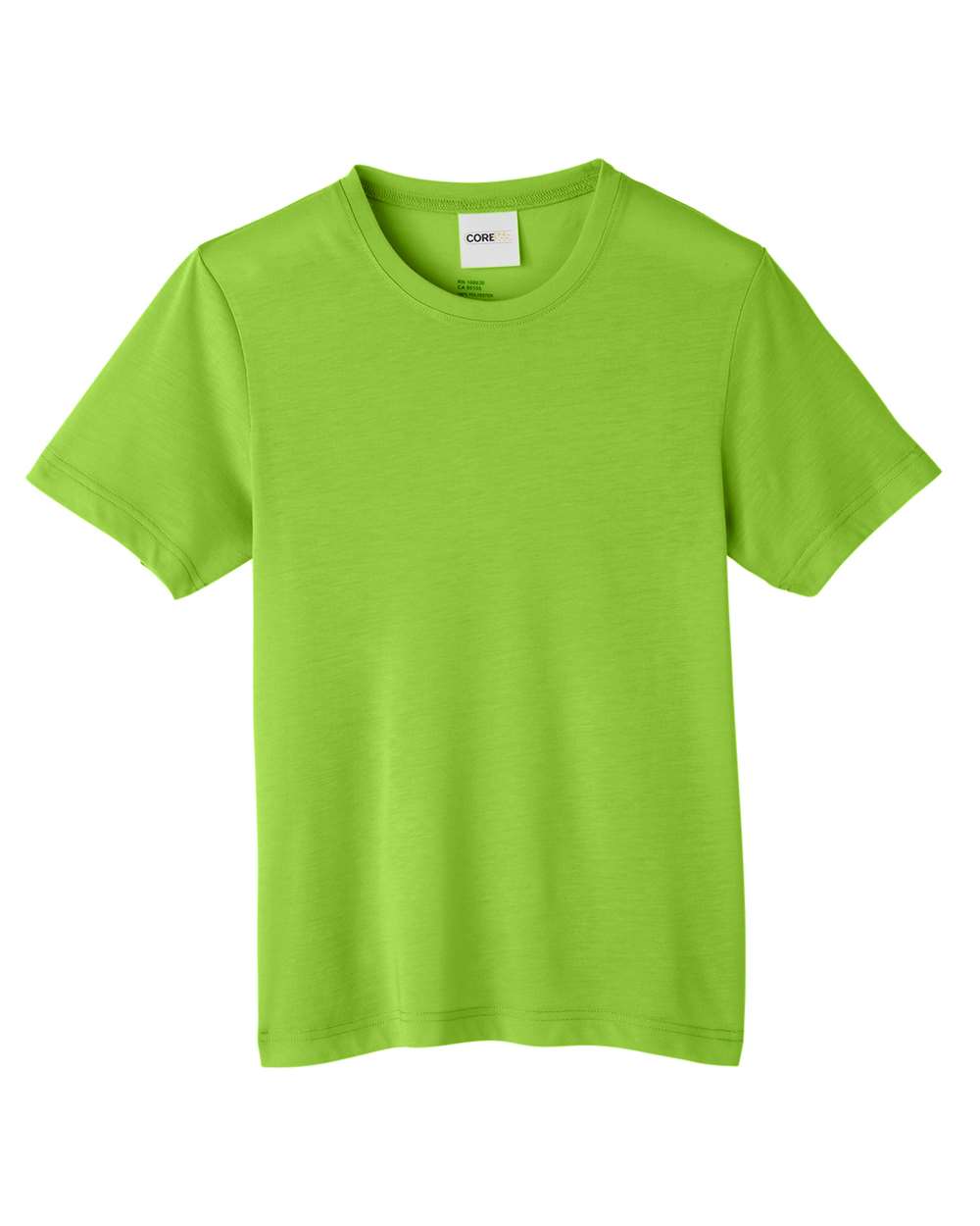 Core365 Youth Fusion ChromaSoft™ Performance T-Shirt - CE111Y Acid Green