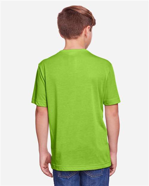 Core365 Youth Fusion ChromaSoft™ Performance T-Shirt - CE111Y Acid Green