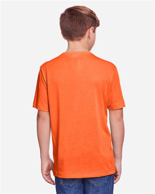 Core365 Youth Fusion ChromaSoft™ Performance T-Shirt - CE111Y Campus Orange