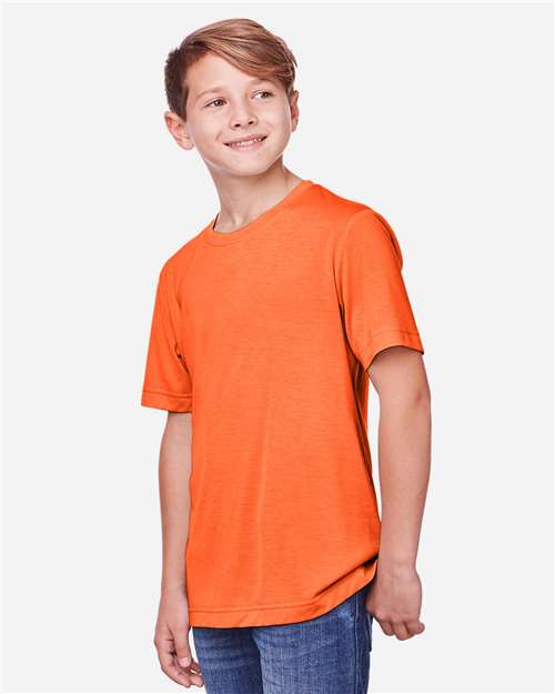Core365 Youth Fusion ChromaSoft™ Performance T-Shirt - CE111Y Campus Orange