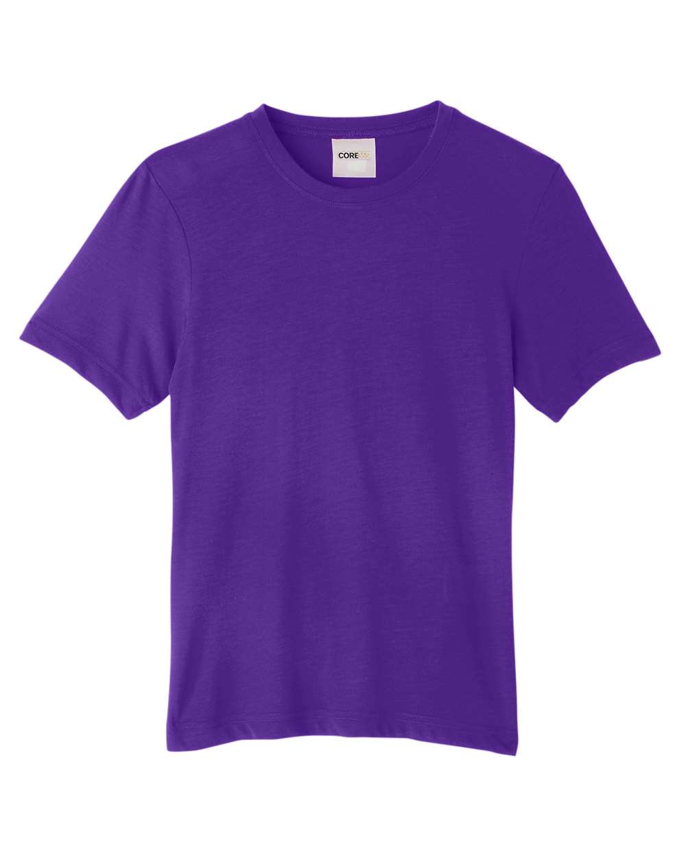 Core365 Youth Fusion ChromaSoft™ Performance T-Shirt - CE111Y Campus Purple