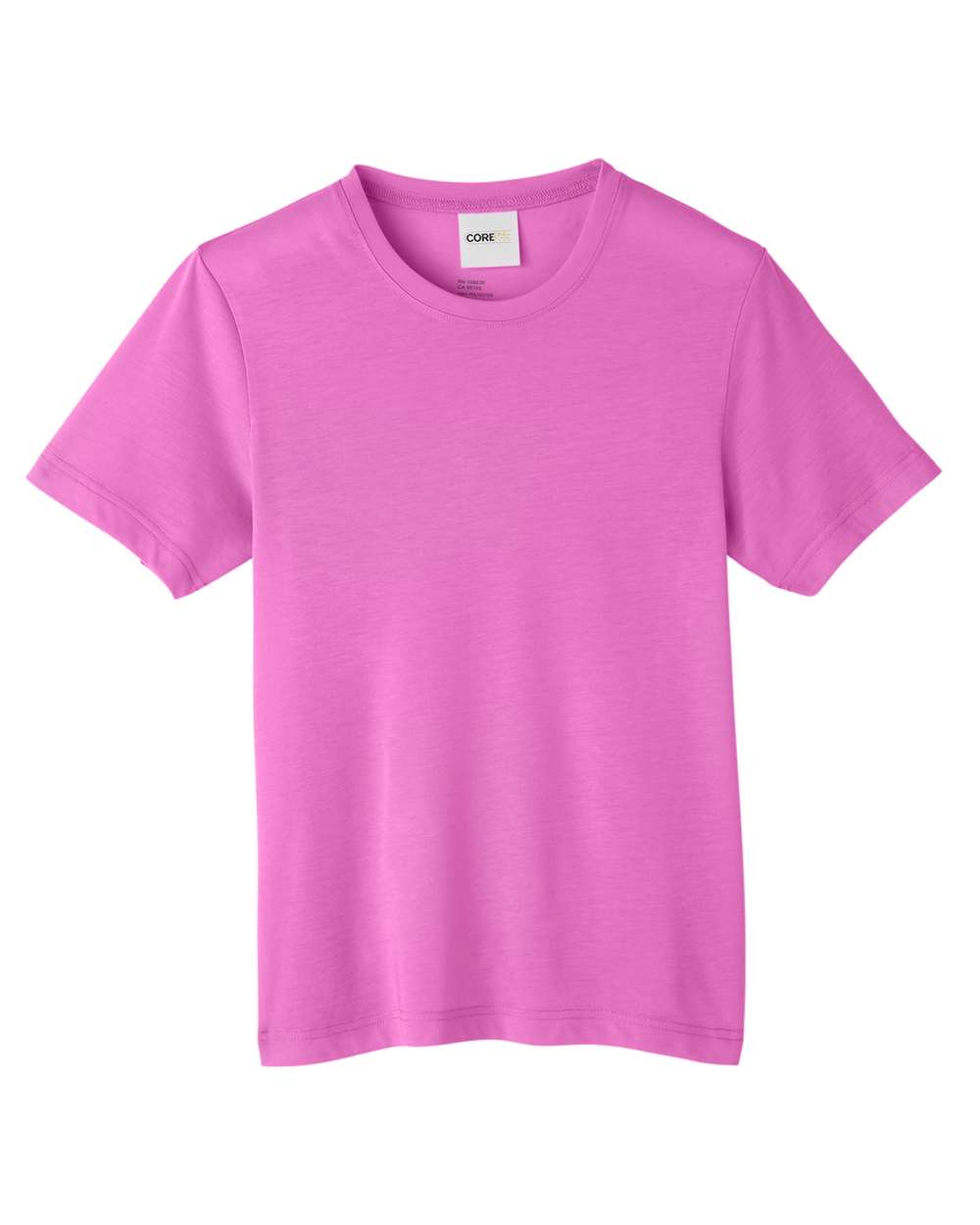 Core365 Youth Fusion ChromaSoft™ Performance T-Shirt - CE111Y Charity Pink