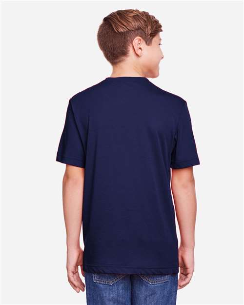 Core365 Youth Fusion ChromaSoft™ Performance T-Shirt - CE111Y Classic Navy