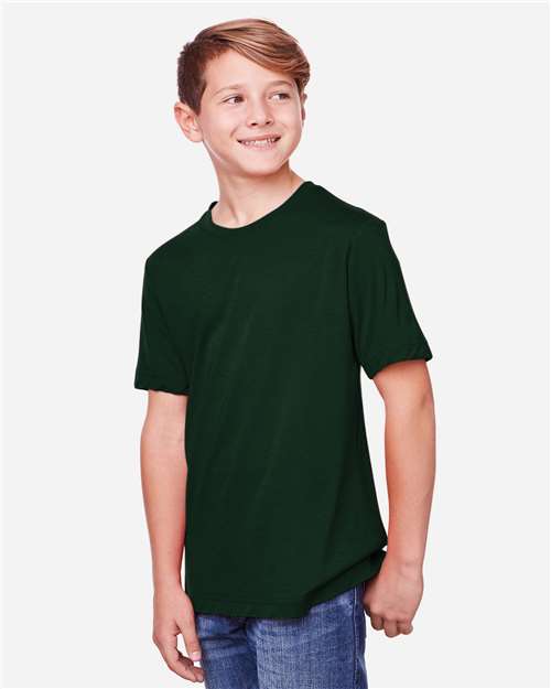 Core365 Youth Fusion ChromaSoft™ Performance T-Shirt - CE111Y Forest
