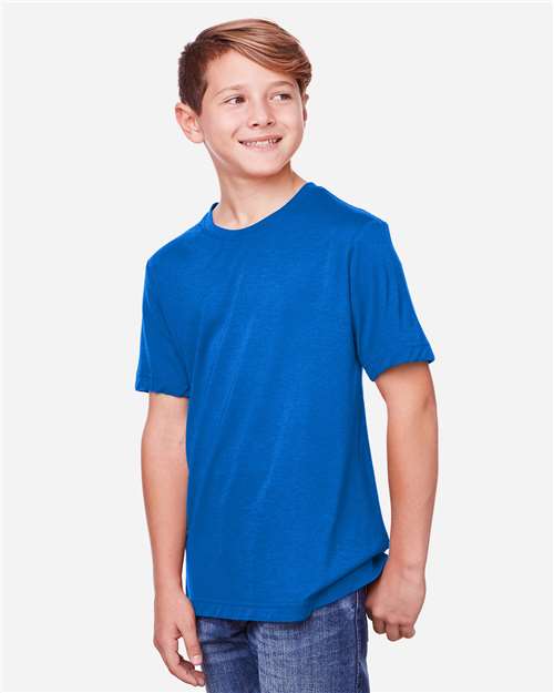 Core365 Youth Fusion ChromaSoft™ Performance T-Shirt - CE111Y True Royal