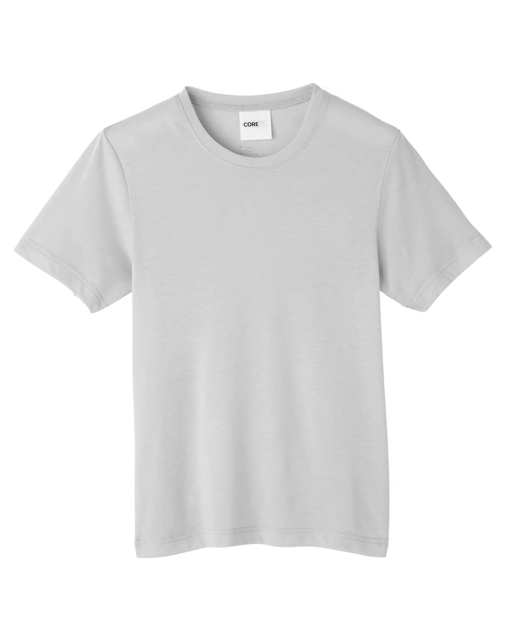 Core365 Youth Fusion ChromaSoft™ Performance T-Shirt - CE111Y Platinum