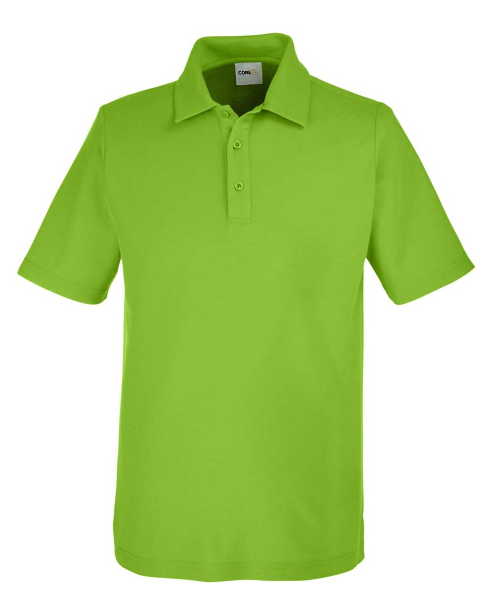 Core365 Men's Fusion ChromaSoft™ Pique Polo - CE112 Acid Green