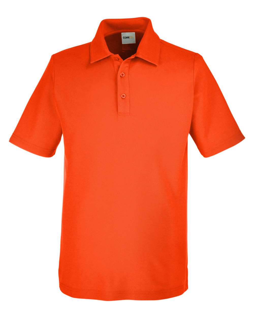 Core365 Men's Fusion ChromaSoft™ Pique Polo - CE112 Campus Orange