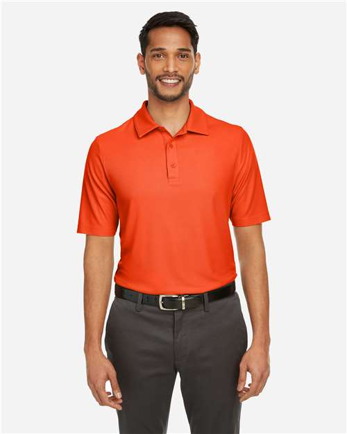 Core365 Men's Fusion ChromaSoft™ Pique Polo - CE112 Campus Orange