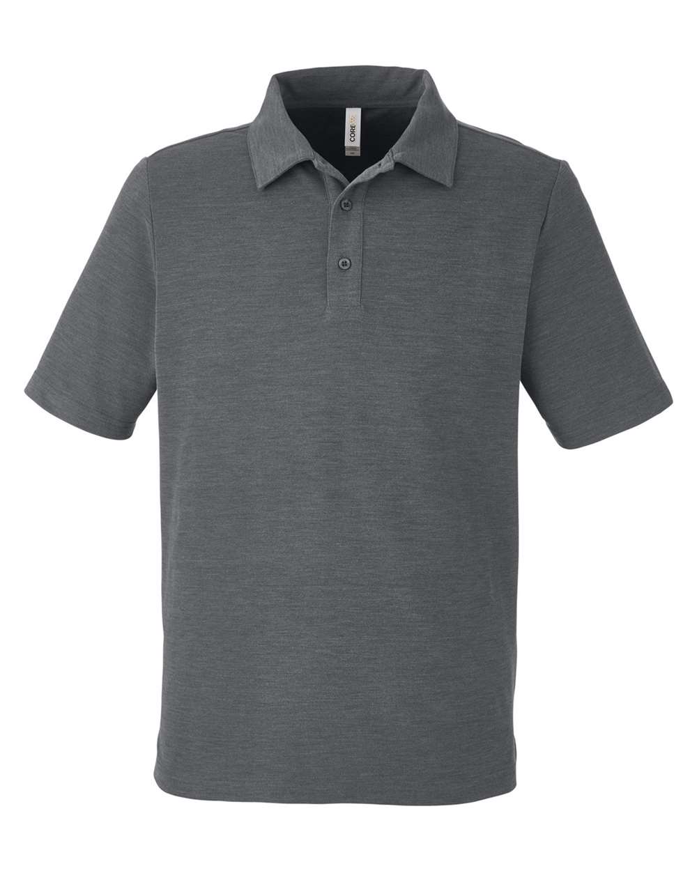 Core365 Men's Fusion ChromaSoft™ Pique Polo - CE112 Carbon Heather